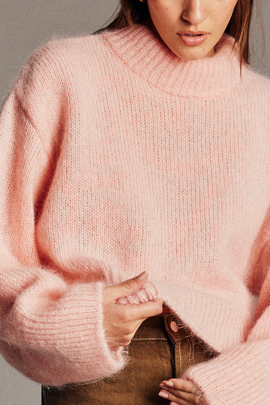 Pull rose Marc